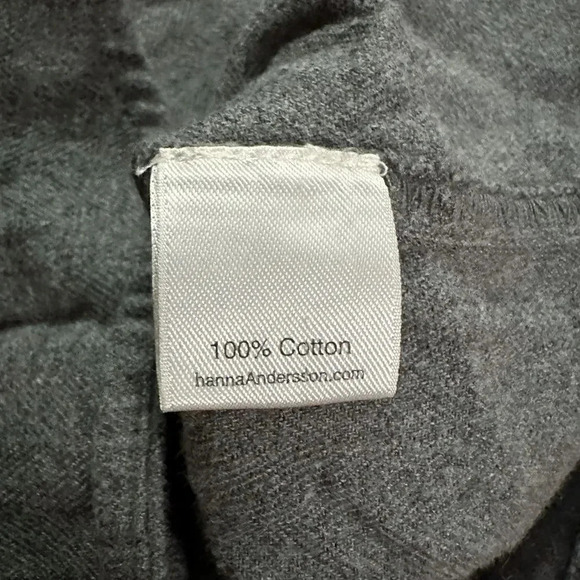 Hanna Andersson | Baby’s Gray Button Down Shirt (0-3 mos) - Picture 5 of 5
